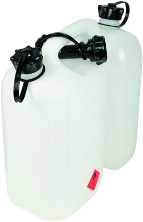 Doppelkanister ECO, transparent, 5/3 L