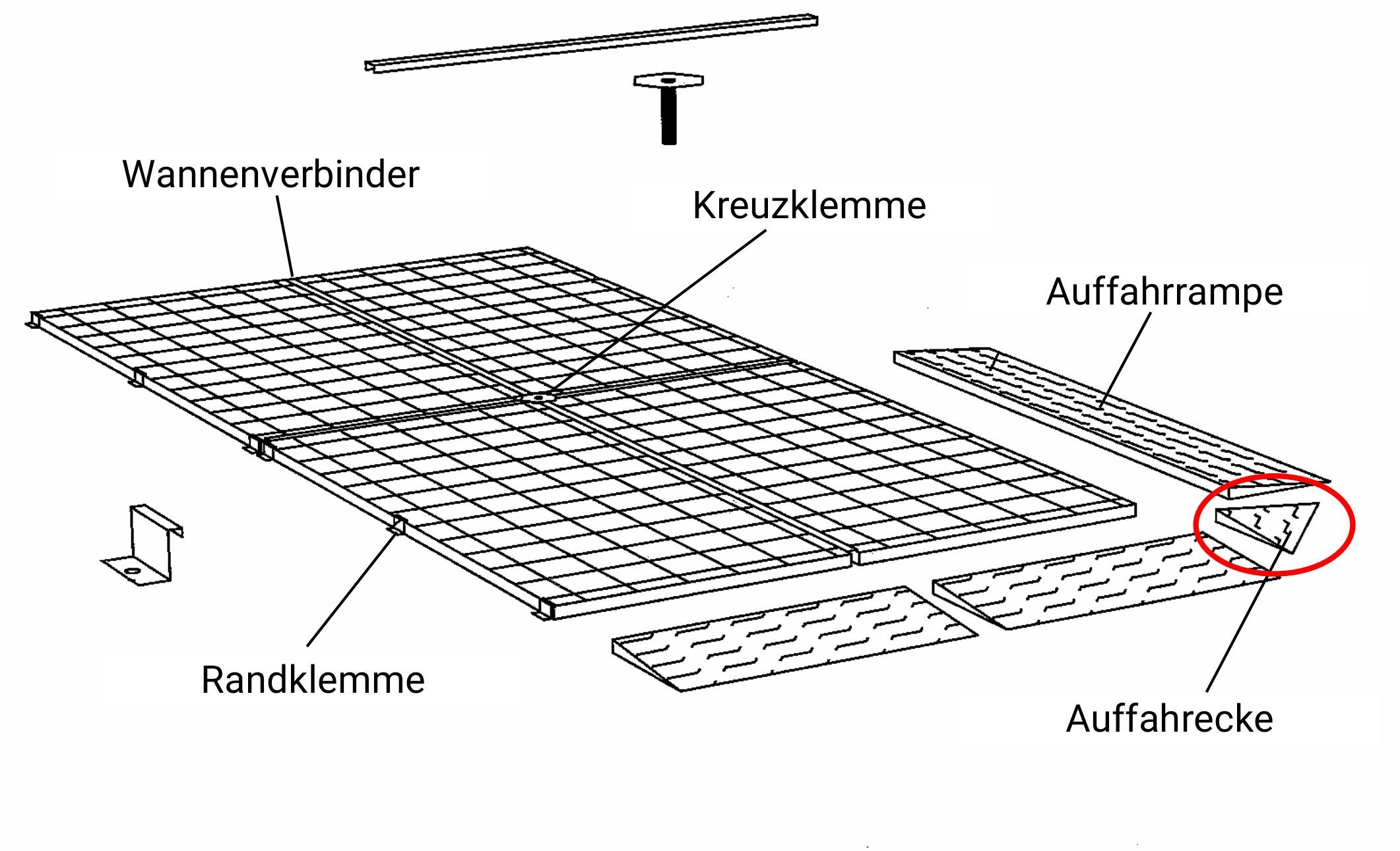 Auffahrecke