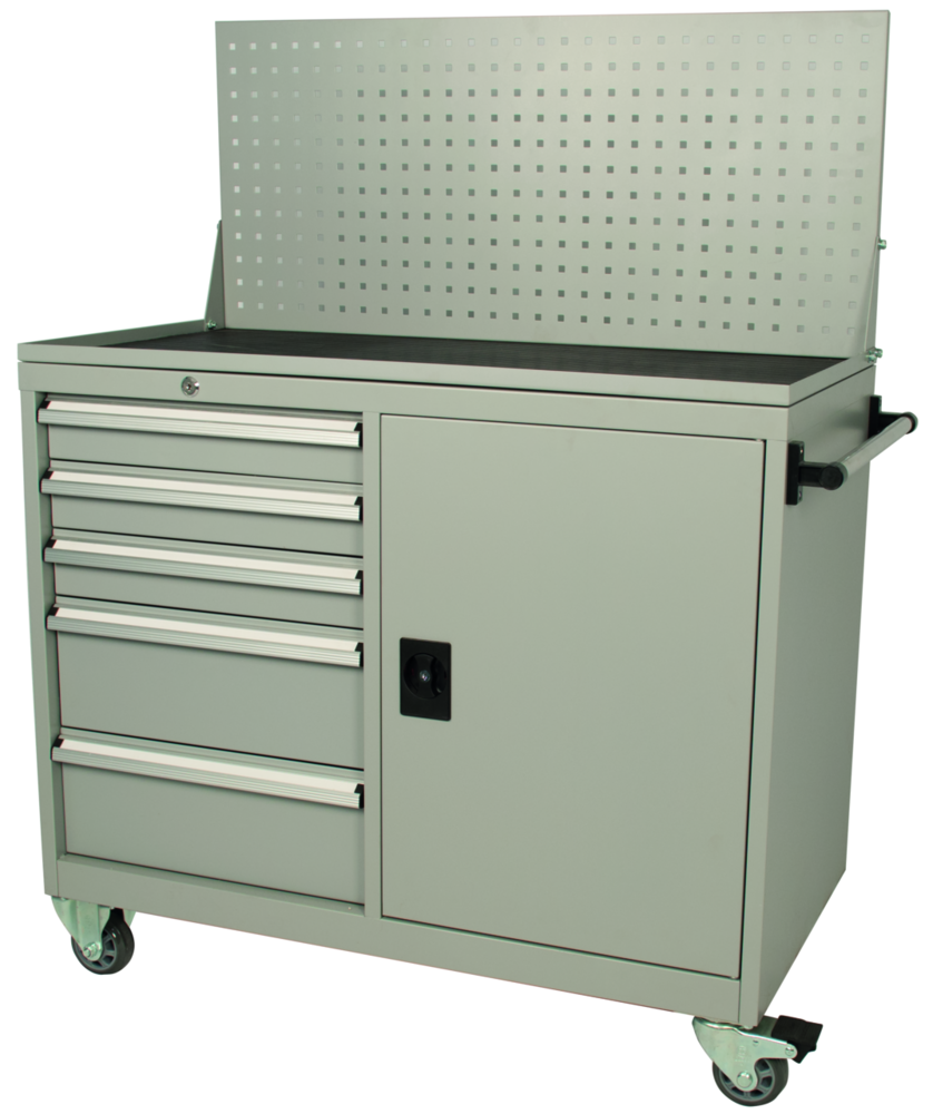 Werkstattwagen Widmer mit 5 Schubladen und 1 Türe