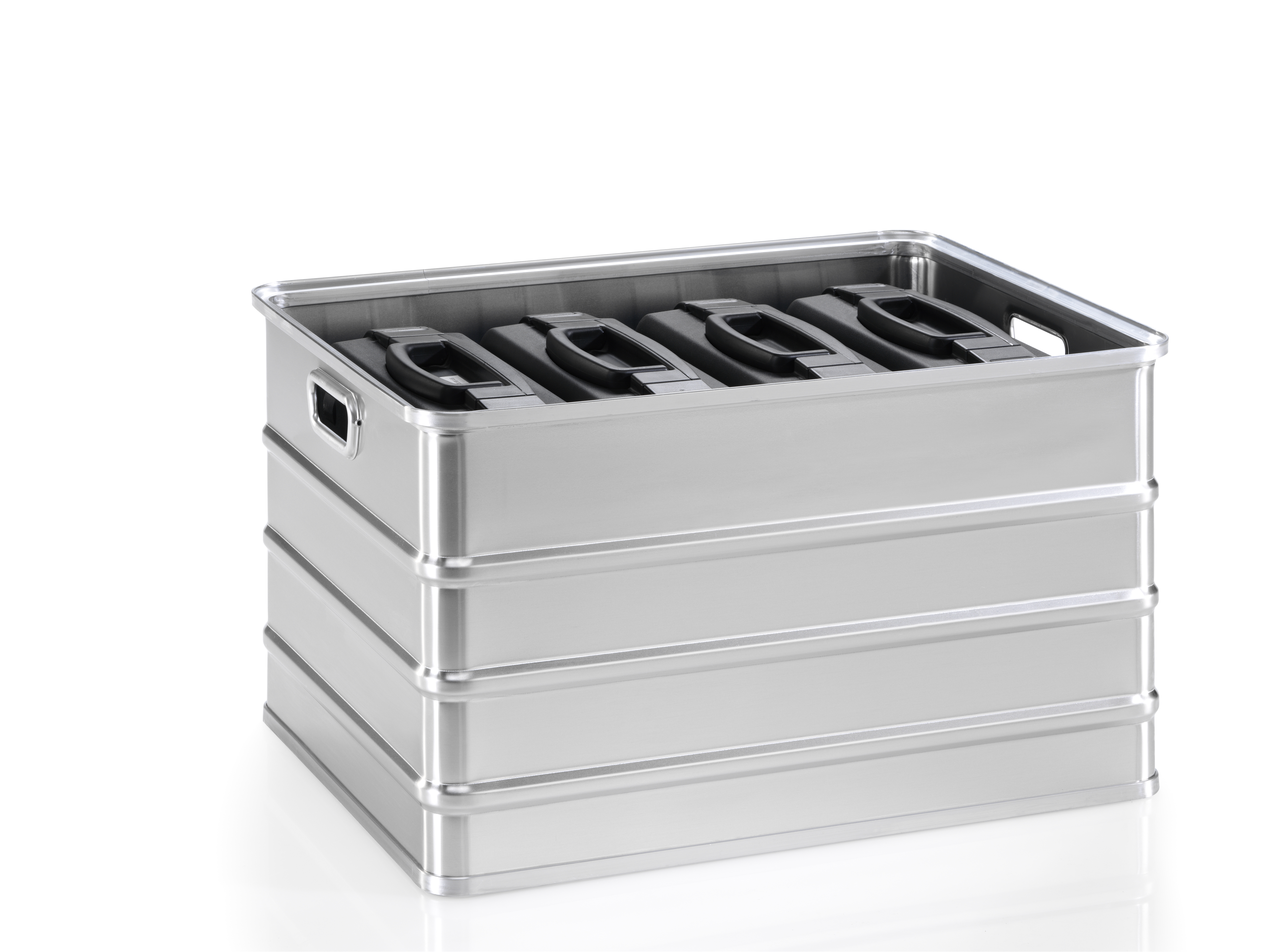 Alu-Behälter 'CRATE' verschiedene Ausführungen