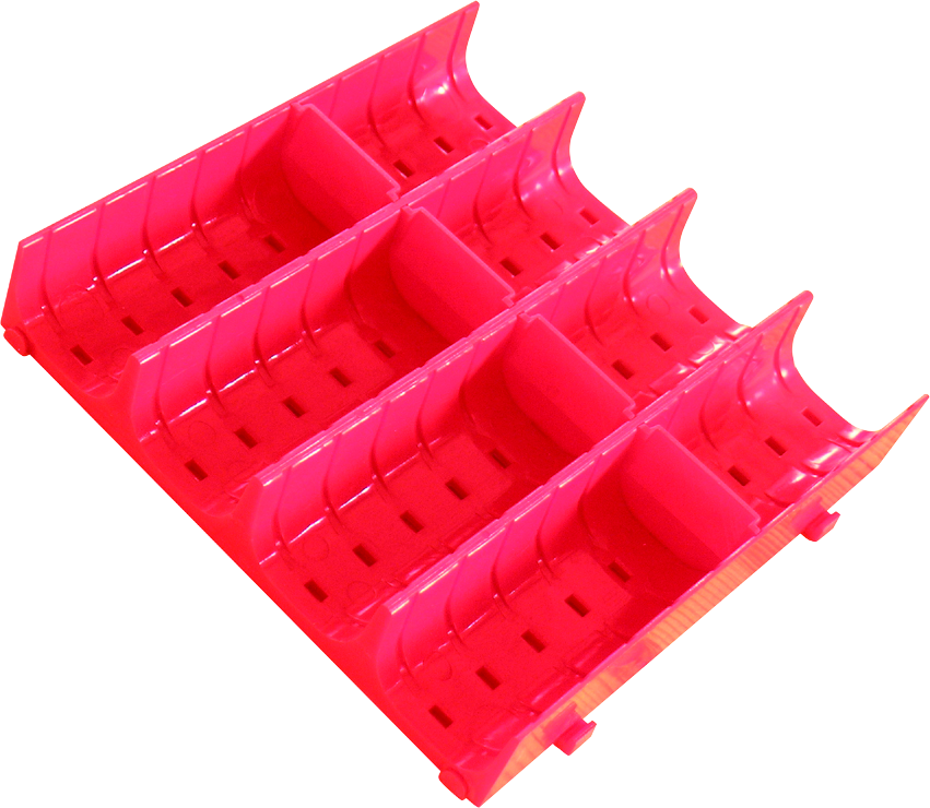 Einteilungsmaterial Widmer, Kunststoff, 4-teilig