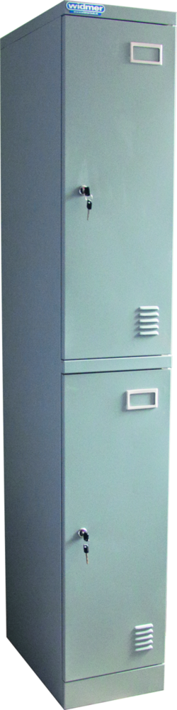 Garderobenschrank Widmer, 2-türig, 500x300x1800 mm