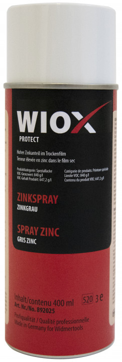 Zinkspray - zinkgrau WIOX