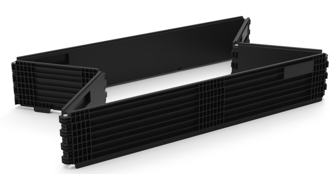 Palleten-Aufsatzrahmen aus 100% recyceltem Material