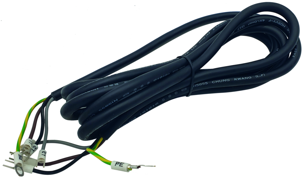 Netzkabel Proton 400V 4 x 1 mm²  zu BMT-2010T