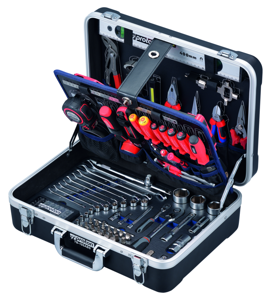 Werkzeugkoffer Proton TB-196ABS Profi