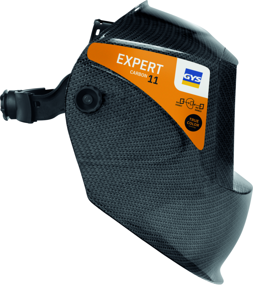 Schweisshelm GYS Expert 11 Carbon True Color