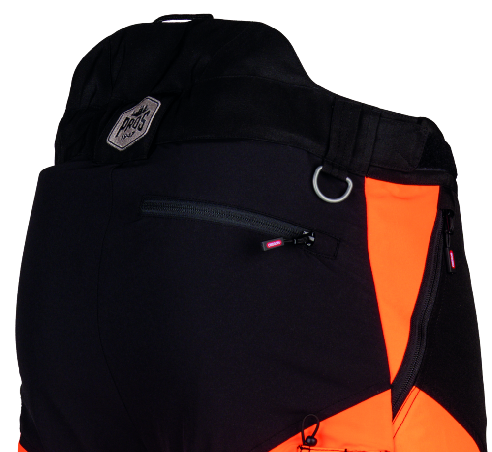 Schnittschutzhose Oregon ForestXFiber orange/schwarz Gr. XXXL