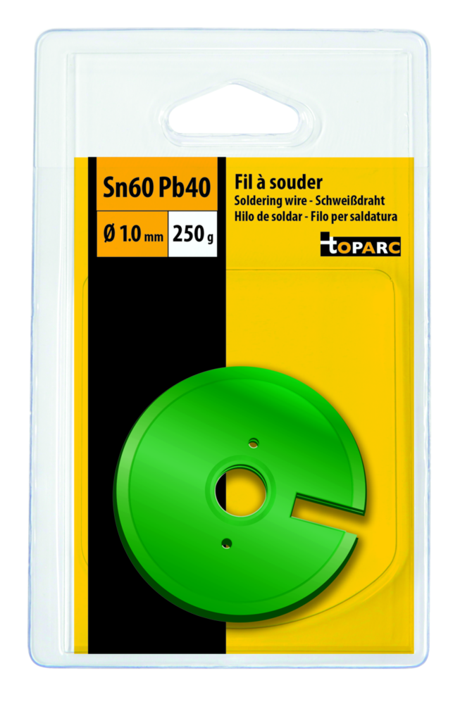 Lötdrahtspule GYS, 60% Zinn, Ø 1,0 mm, 250 g