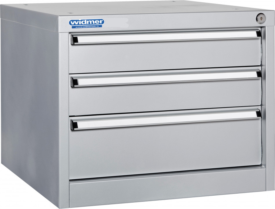 image_951051_0 Unterschrank für Werkbänke mit 3 Schubladen, Tragkraft 70 kg, Zentralverriegelung
