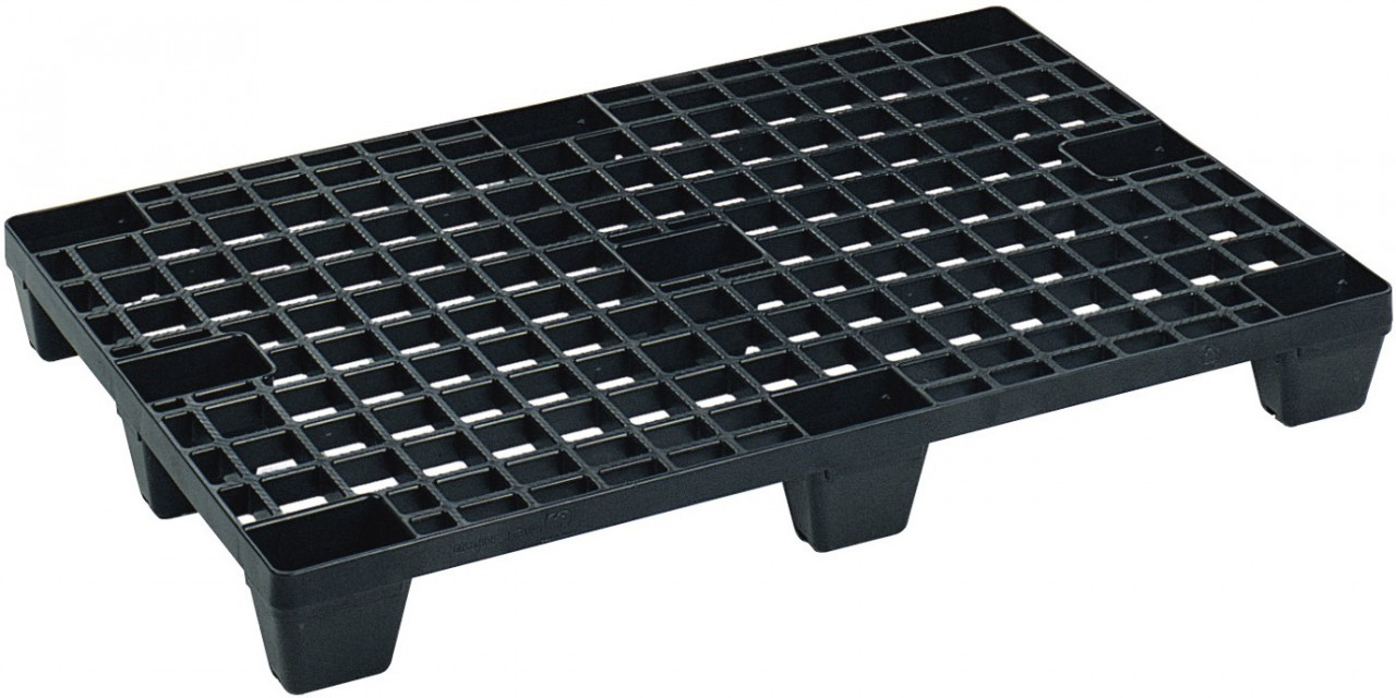 03-My-L-800x1200 Kunststoffpalette 1200 x 800 mm, leichte Traglast, aus Recycling-Polyethylen PE