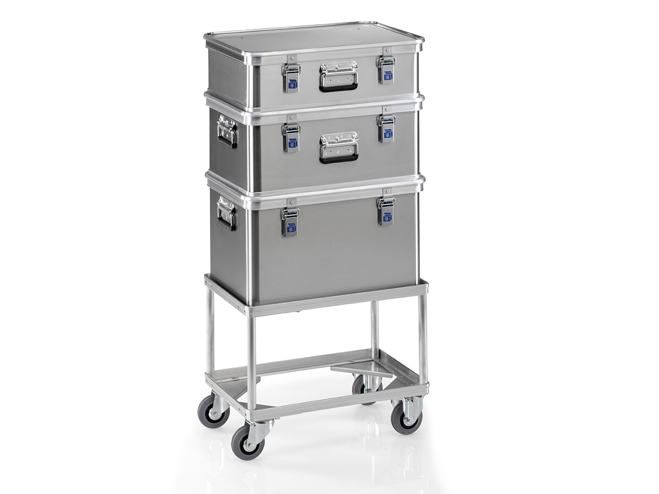 Fahrgestell für Alu-Behälter verschiedene Ausführungen