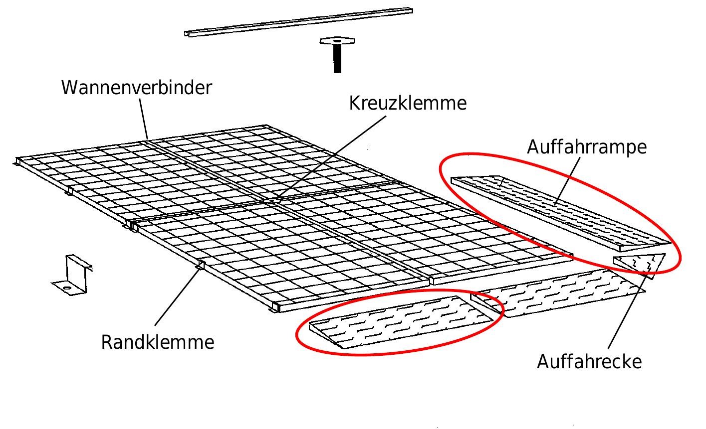 Auffahrrampe 