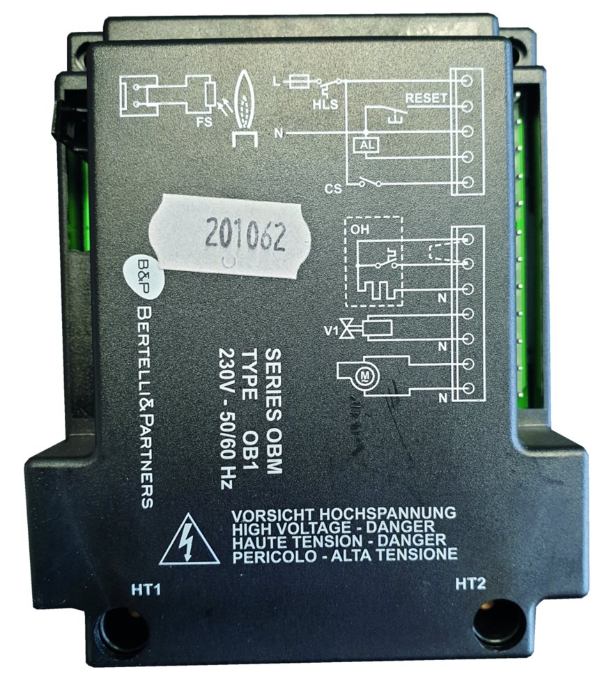 Flammenkontrolleinheit zu GE 20