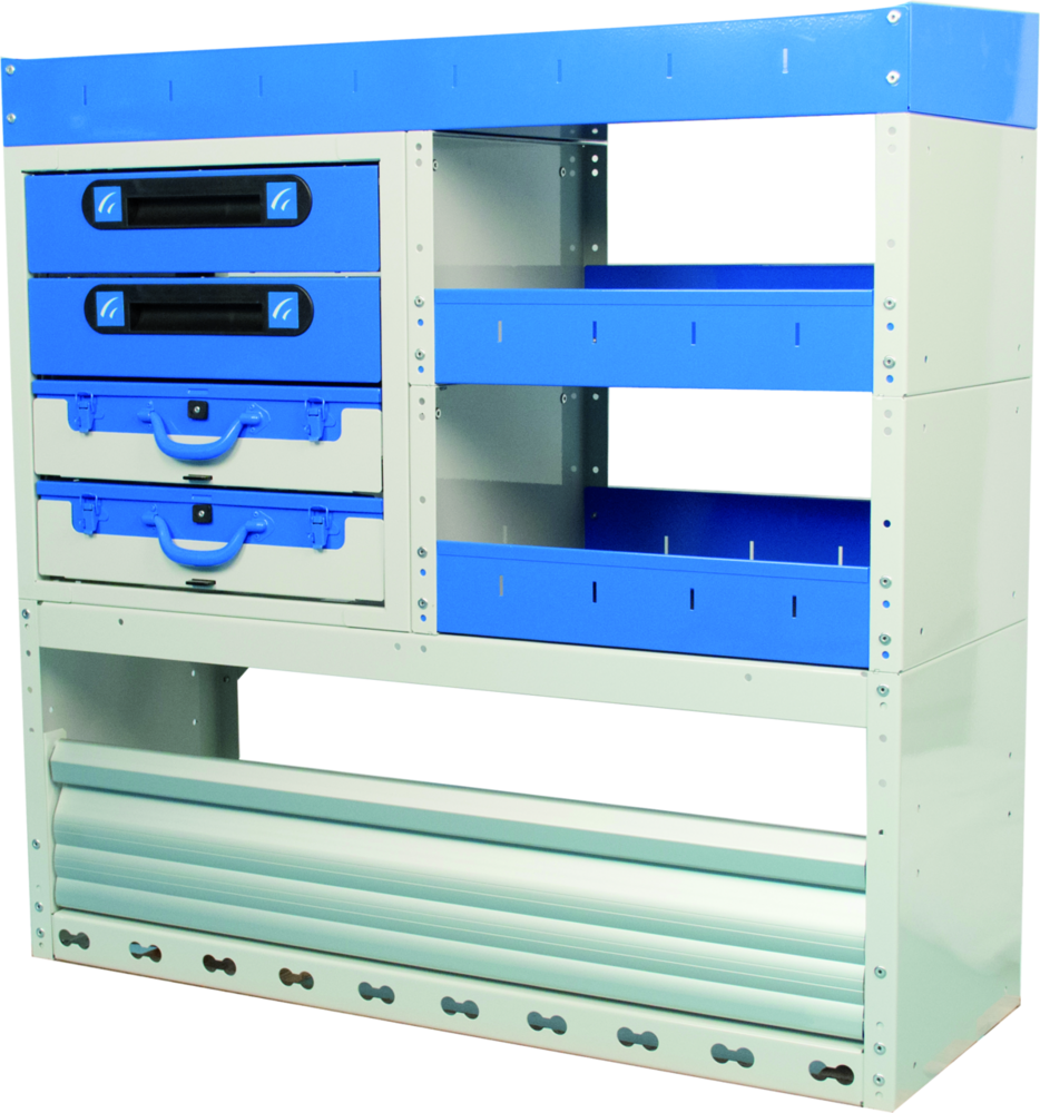 Einrichtungsmodul 21 mit Klappe