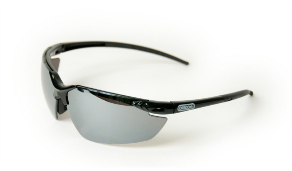 Schutzbrille silber getönt, UV-Schutz