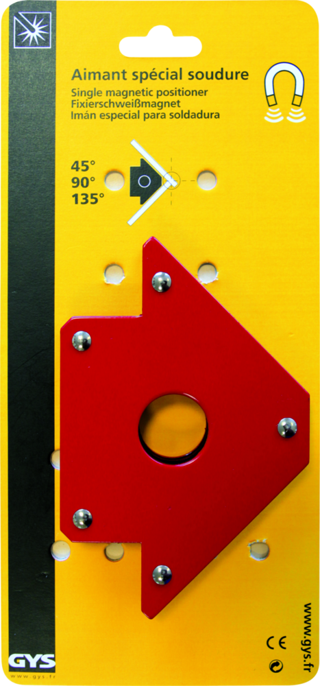 Fixier-Schweissmagnet GYS, 6-kant