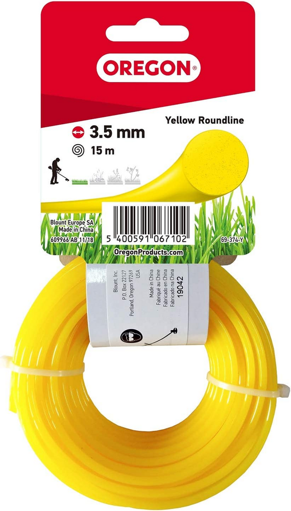 Faden gelb rund 3.5 mm x 15 m