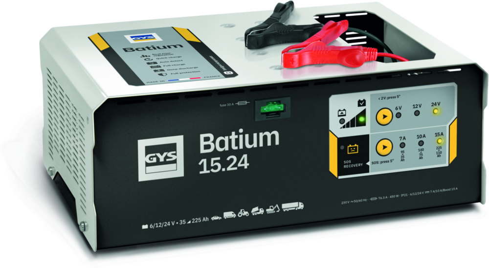 Batterie-Ladegerät GYS Batium 15.24