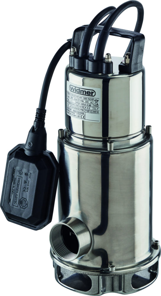Schmutzwasser-Tauchpumpe Hydrostar MX 1000 Inox