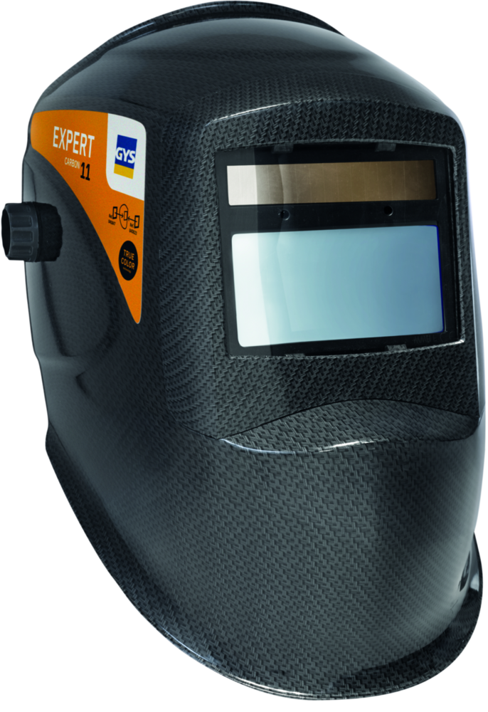 Schweisshelm GYS Expert 11 Carbon True Color