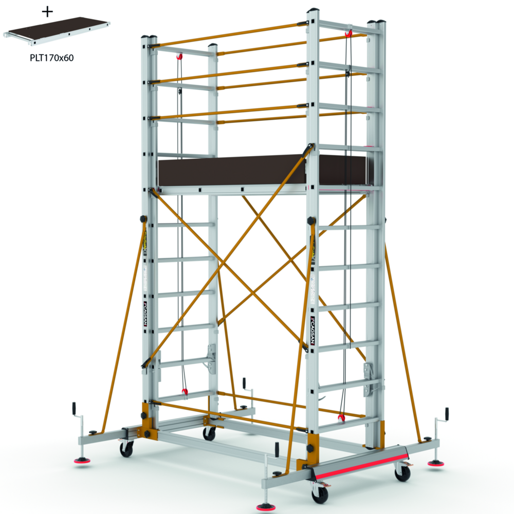 Teleskopierbares Rollgerüst Widmer RGT-441