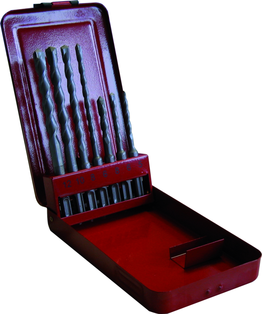 Hammerbohrer-Kassette SDS+ 5-12 mm