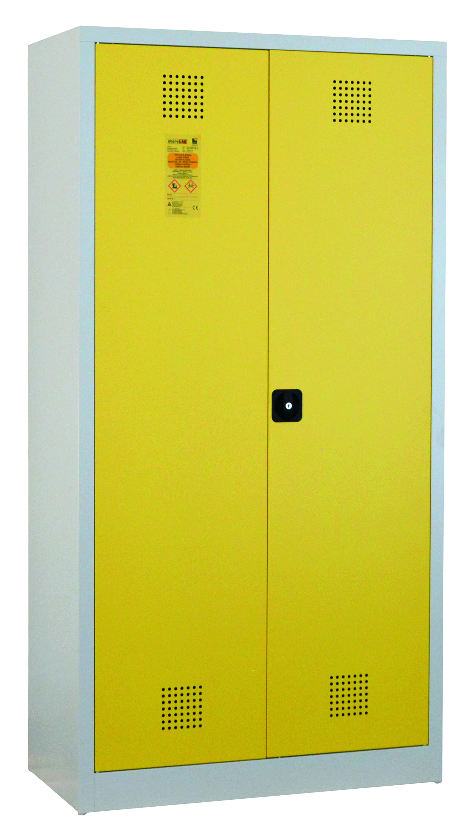 Umweltschrank für wassergefährdende Gefahrstoffe 1000 x 500 x 1950 mm