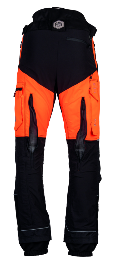 Schnittschutzhose Oregon ForestXFiber orange/schwarz Gr. XXXL