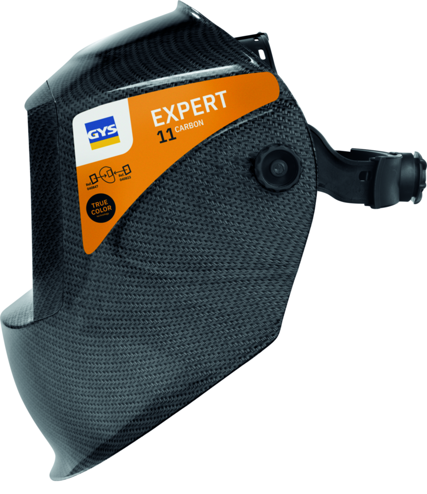 Schweisshelm GYS Expert 11 Carbon True Color