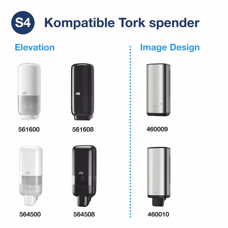 424214 Tork Extra desinfizierende Hand Alkohol Flüssigkeit - S4 System