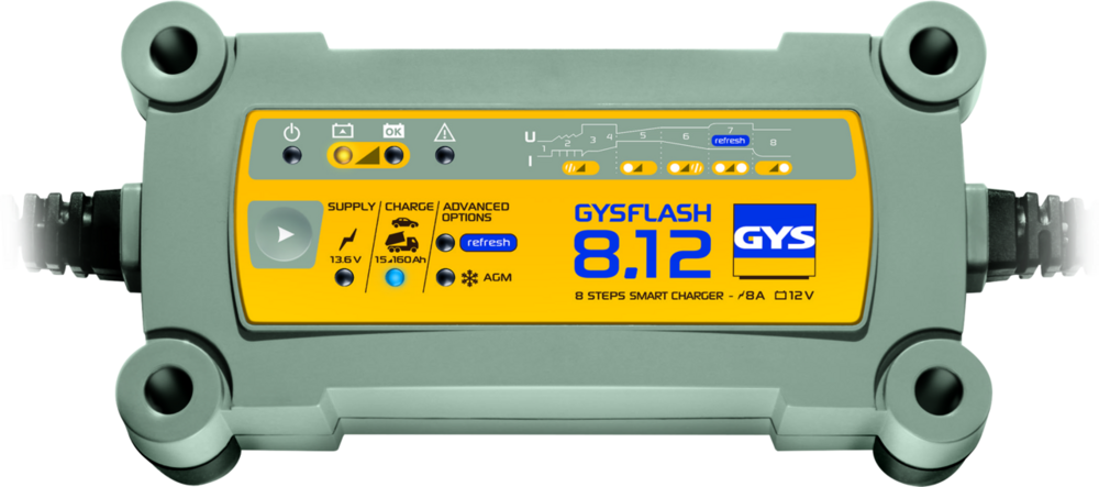 Batterie Ladegerät GYS Gysflash 8.12