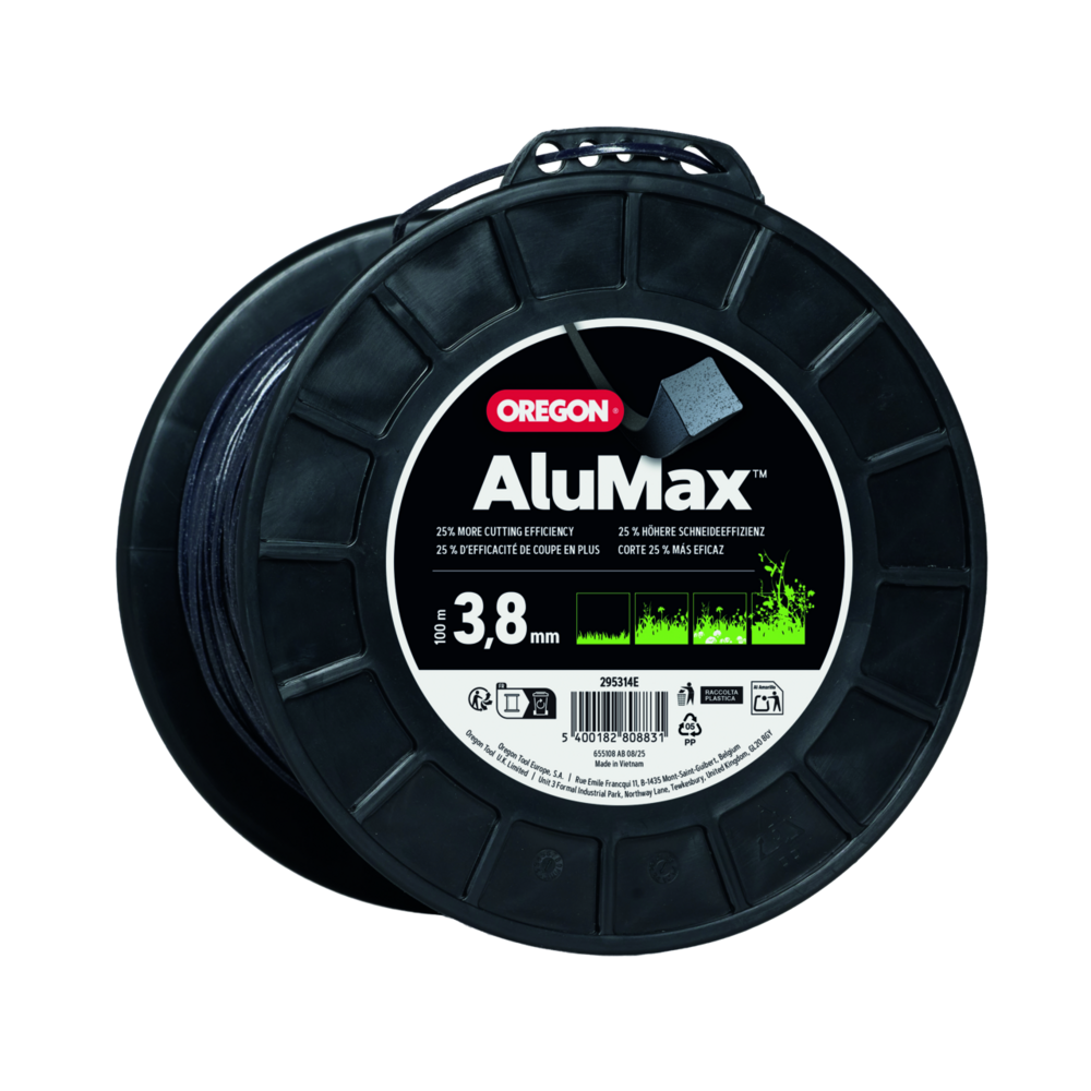 Faden Oregon AluMax quadratisch 3.75 mm x 100 m