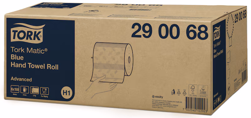 290068 Tork Matic® Papierhandtuchrolle blau  H1