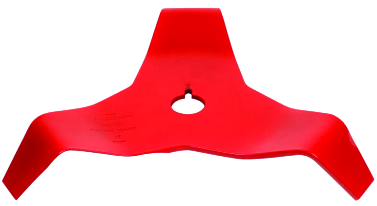 Mulch-/Häckselmesser 3-Zahn, Dia. 300 mm x Dicke 4 mm