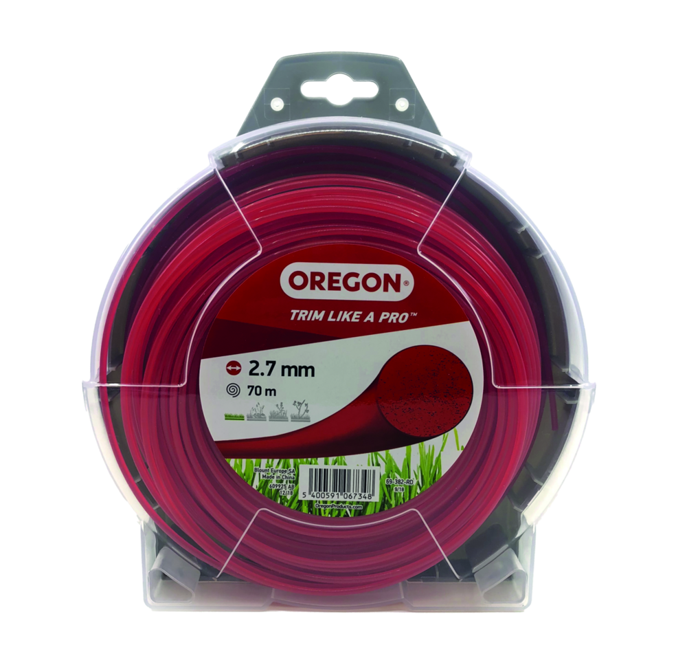 Faden multicolor rot rund 2.7 mm x 70 m