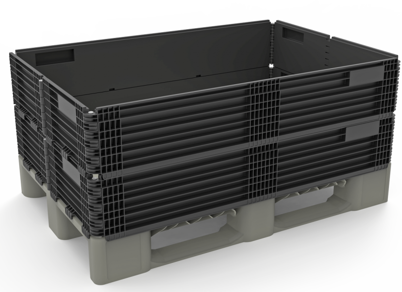 Palleten-Aufsatzrahmen aus 100% recyceltem Material