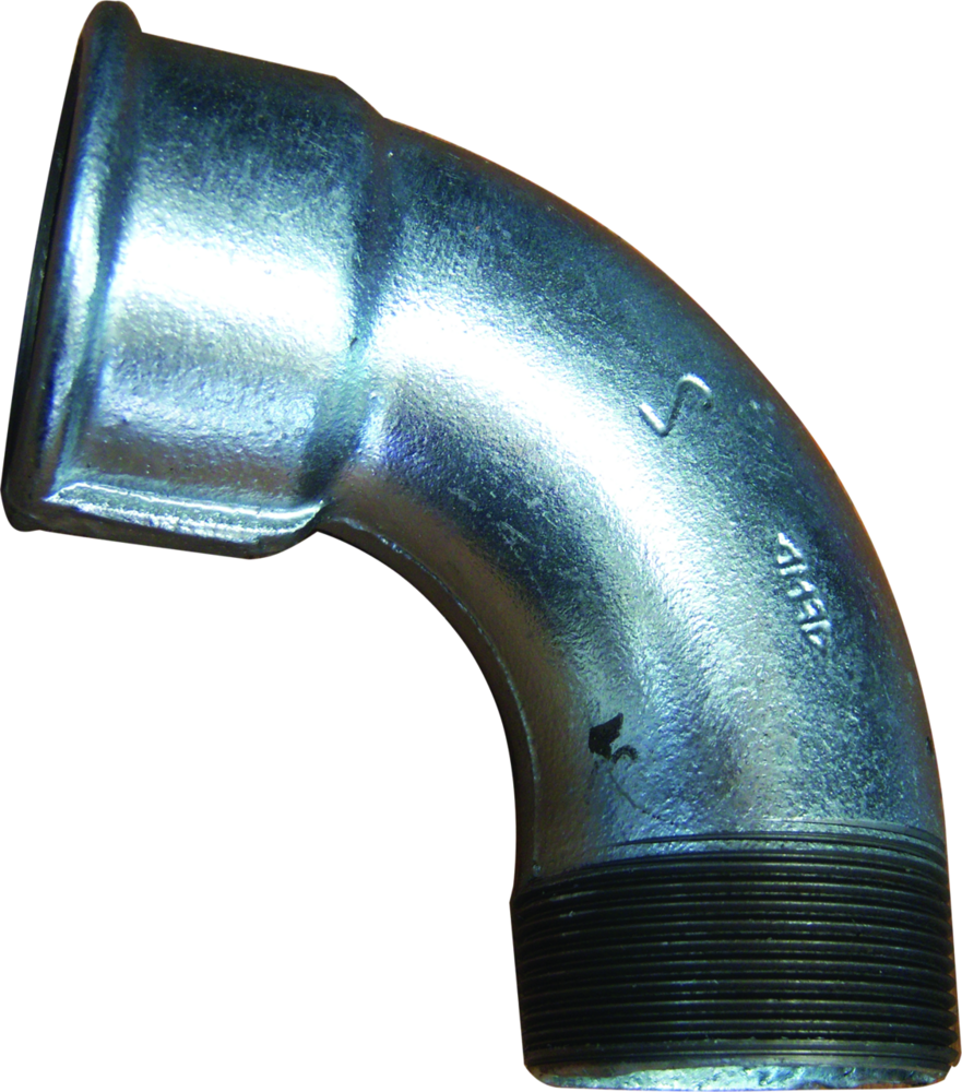 Rohrbogen lang Hydrostar 90°, 2 1/2",  verzinkt