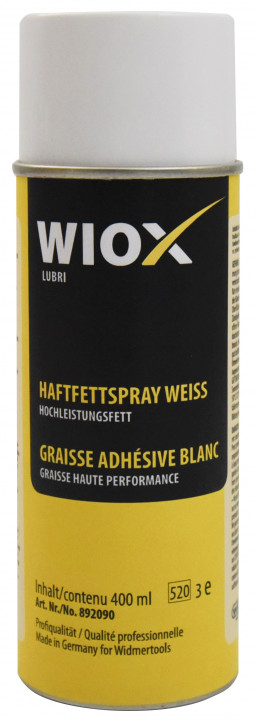 Haftfett-Spray weiss - Hochleistungsfett - WIOX