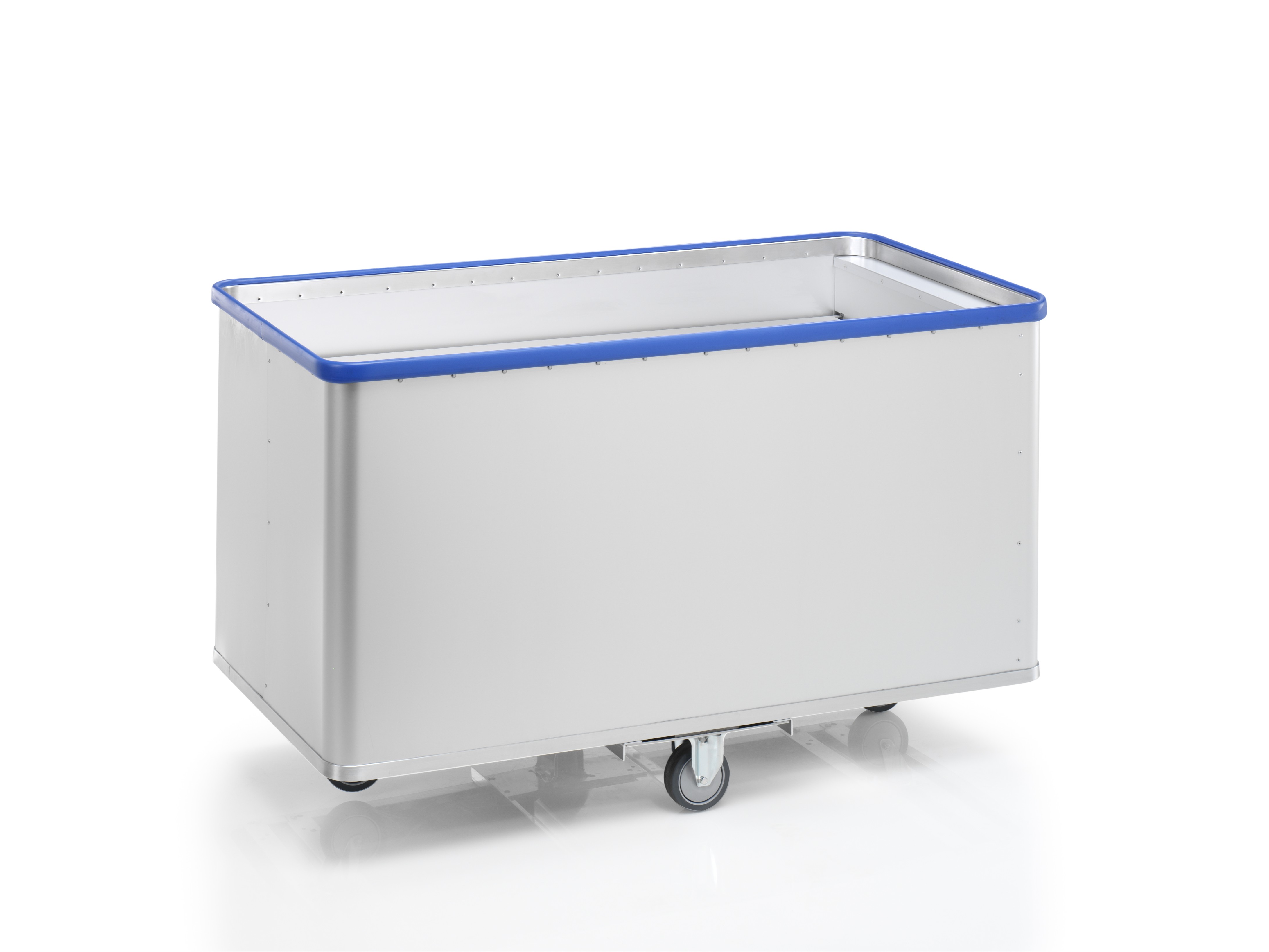 Federbodenwagen Vario eloxiert