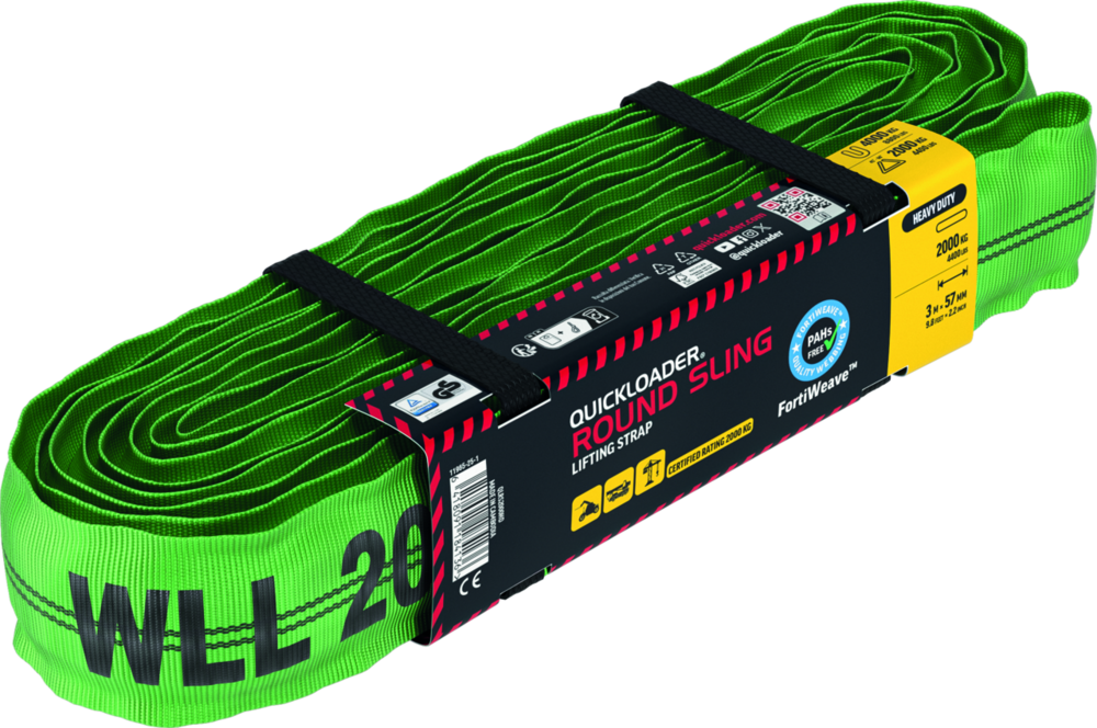 Rundschlinge Quickloader QLRS2000HD, 3 m x 57 mm