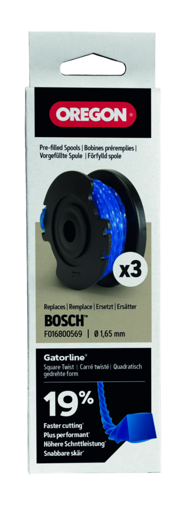Fadenspulen Oregon Gatorline befüllt 1.65 mm