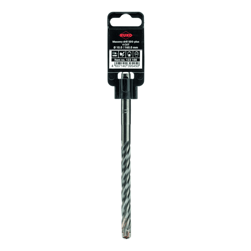 SDS-plus Hammerbohrer Ruko mit 4 Schneiden Ø 8,0 x 160 mm