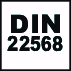 Schneideisen Ruko M DIN EN 22568 HSS M5 Ø 25,0 mm