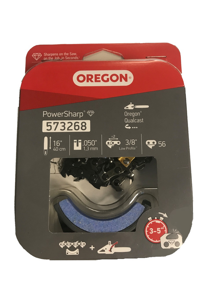 Ersatzkette (PS56) + Schleifstein zu Akku Kettensäge CS300