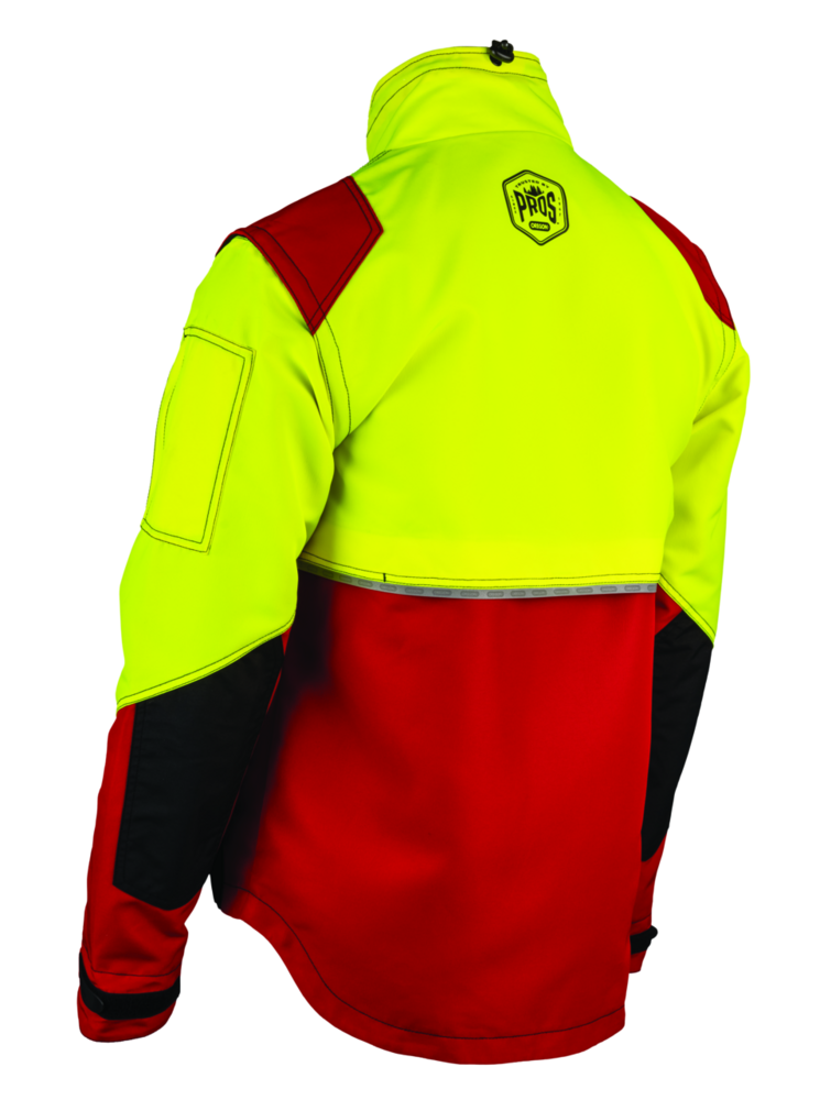 Forstjacke Oregon ForestXFiber rot/gelb Gr.XXL