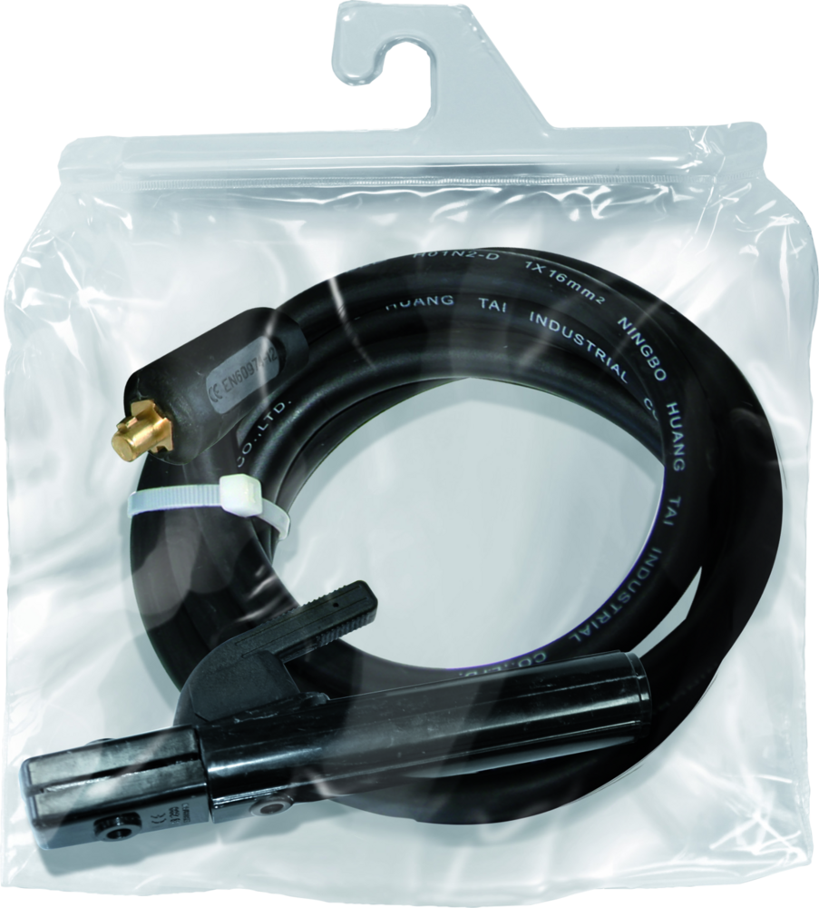 Elektrodenhalterkabel GYS 4 m, 200A, 16 mm², Dinse 9 mm