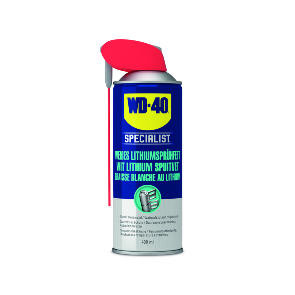 WD-40 Specialist 400ml Weißes Lithiumsprühfett