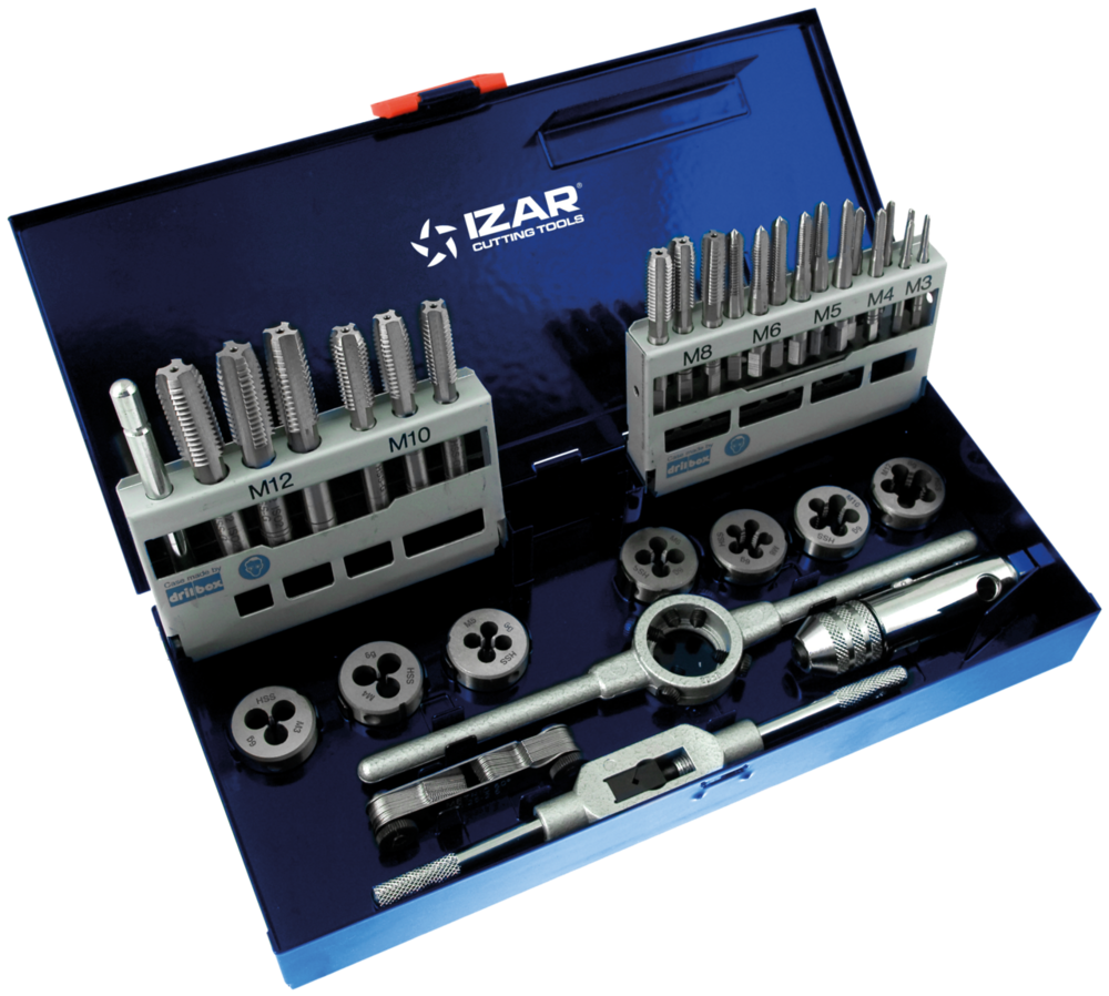 Gewindebohrsatz Hss M 3-12 Kombi