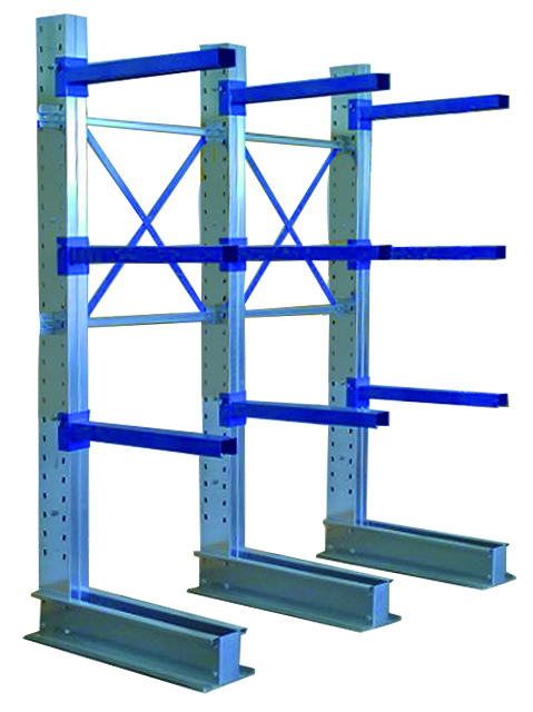 Aktionsregal Kragarm CL 2500x2000x800 mm